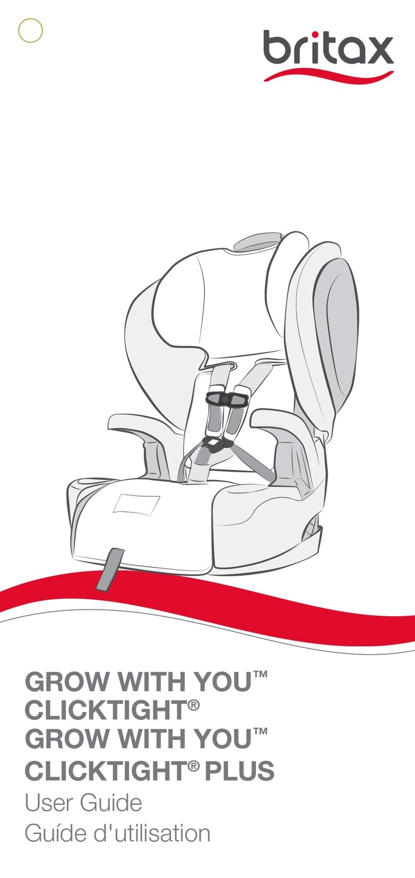 Britax GROW WITH YOU CLICKTIGHT User manual