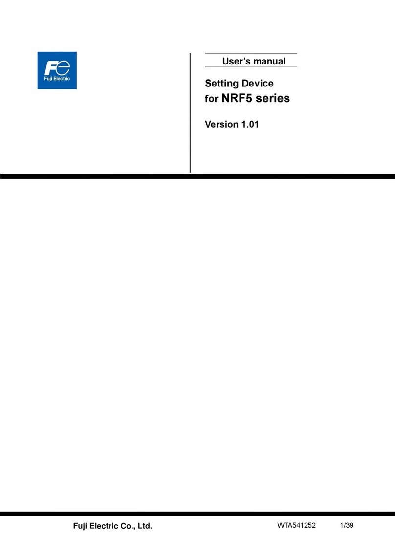Fuji Electric NRF5 Series user manual