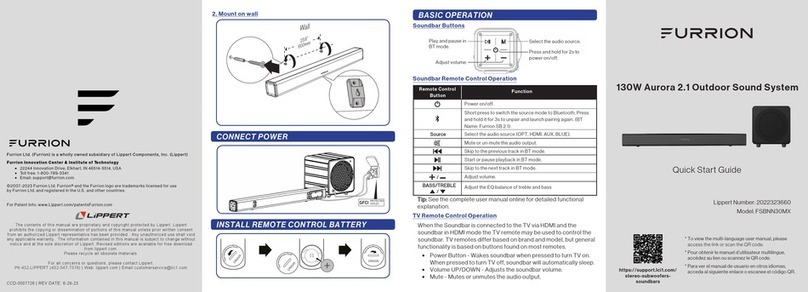 Furrion FSBNN30MX quick start guide