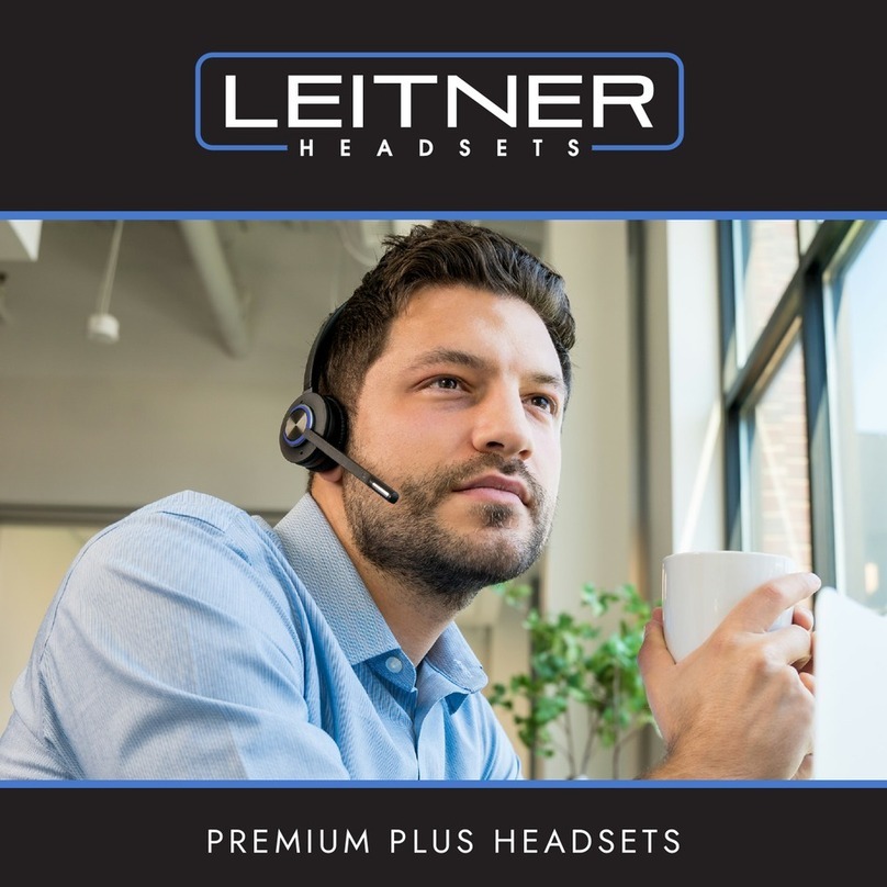 Leitner PREMIUM PLUS manual