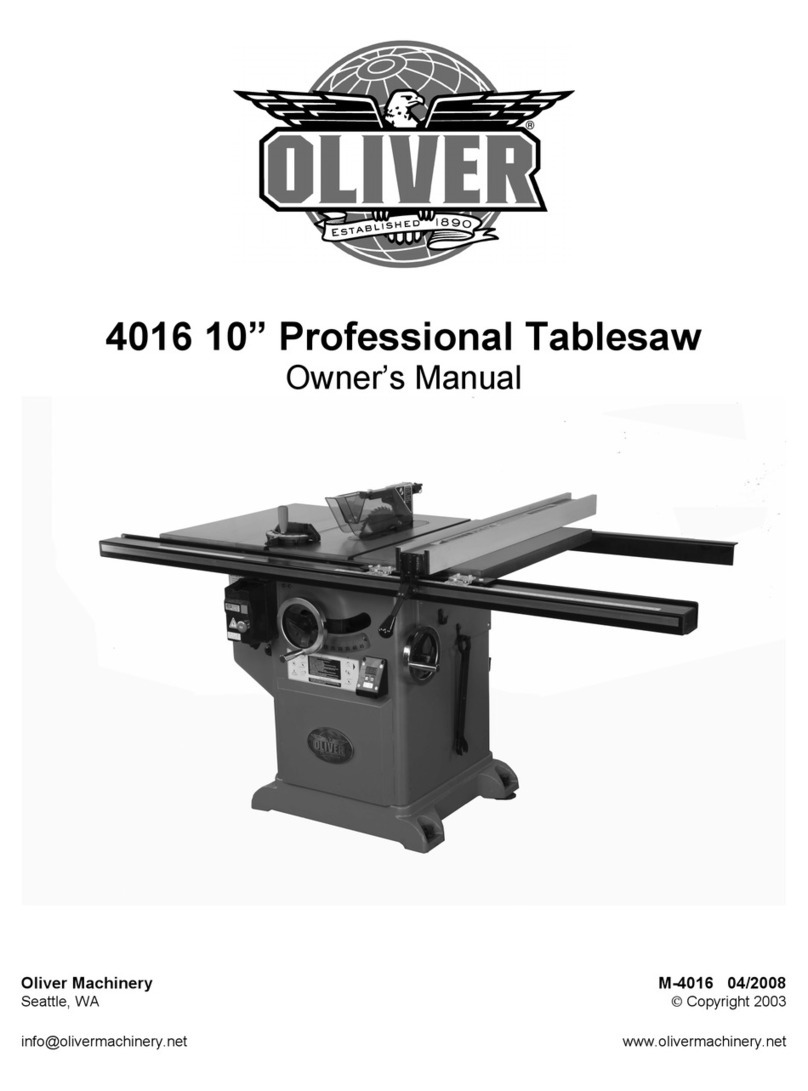 Oliver 4016 owner's manual