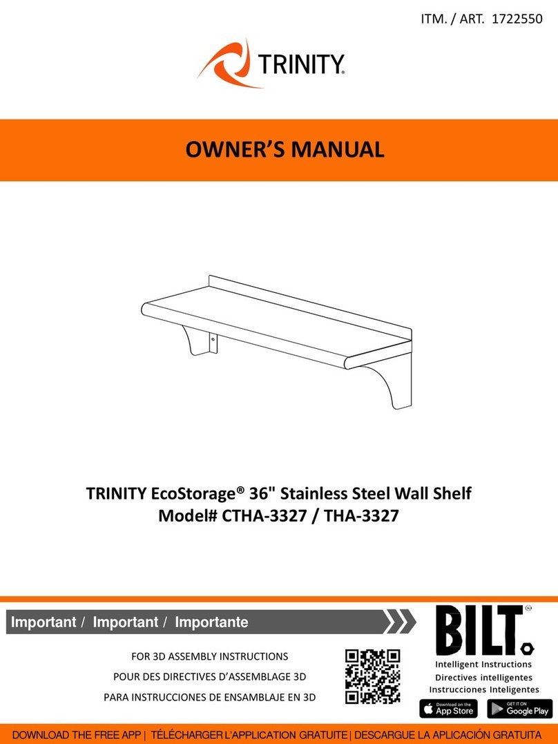 Trinity EcoStorage CTHA-3327 User manual Trinity EcoStorage CTHA-3327 User manual
