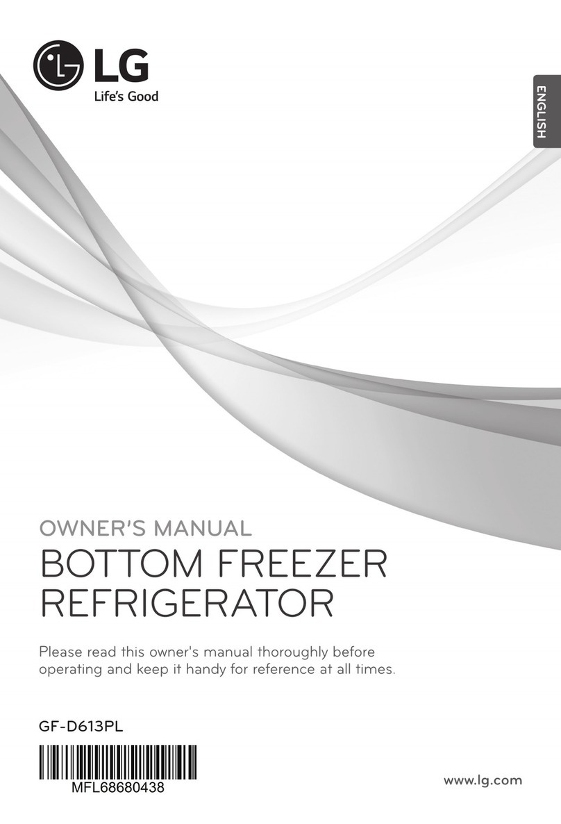 LG GF-D613PL owner's manual