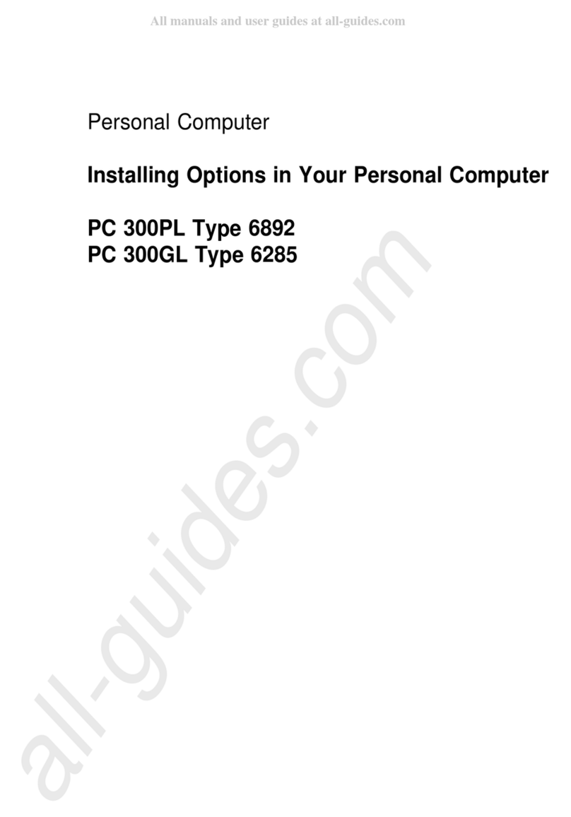 IBM PC 300PL Instruction Manual IBM PC 300PL Instruction Manual