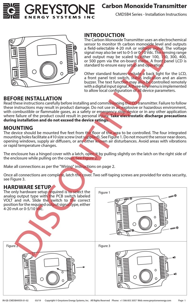 Greystone Energy Systems CMD5B4 Series User manual