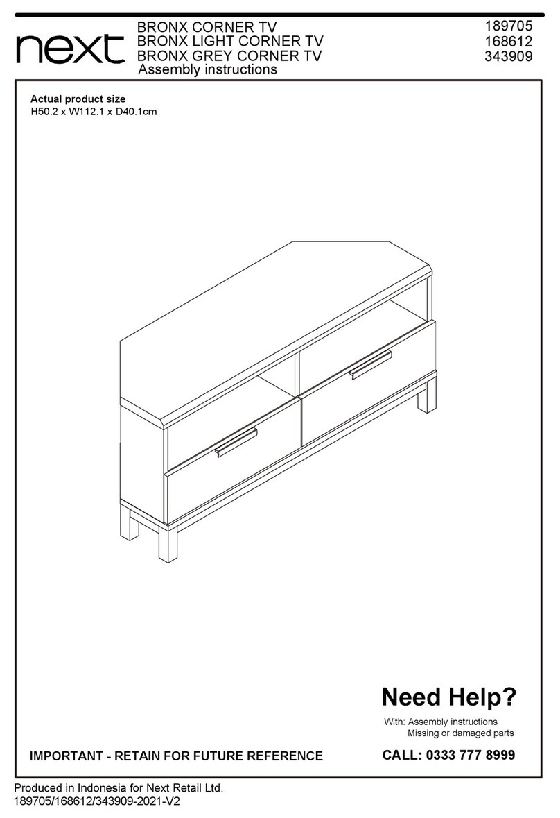 Next BRONX 343909 User manual Next BRONX 343909 User manual