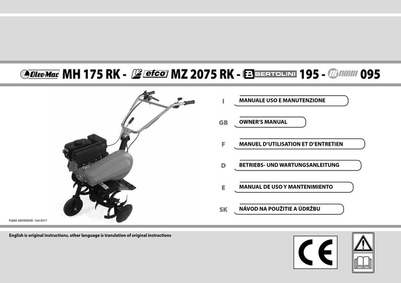 EMAK Oleo-Mac MH 175 RK User manual