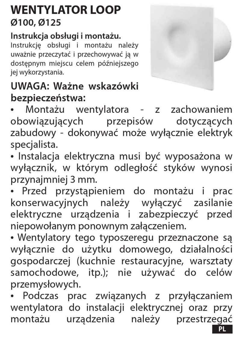Awenta LOOP WL125 Product guide