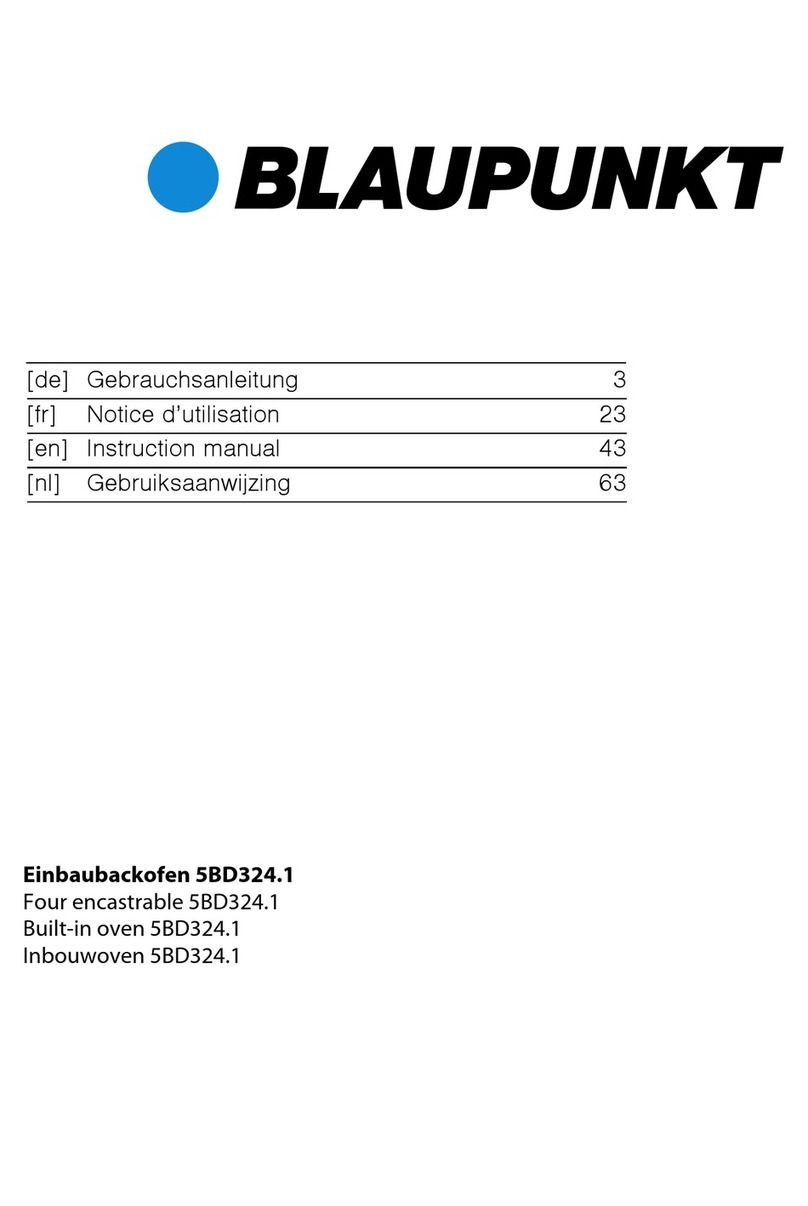 Blaupunkt 5BD324.1 User manual