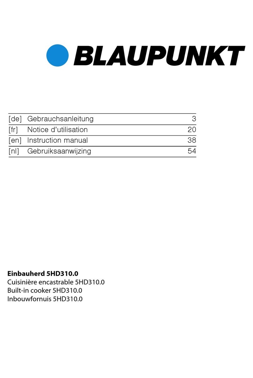 Blaupunkt 5HD310.0 instruction manual