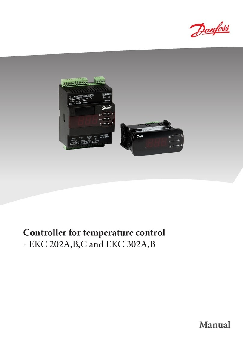 Danfoss EKC 202B User manual