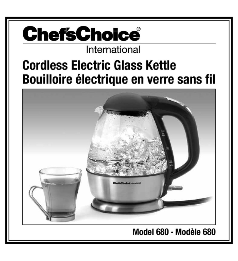 Chef's Choice 680 manual