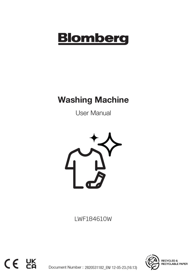 Blomberg LWF184610W User manual