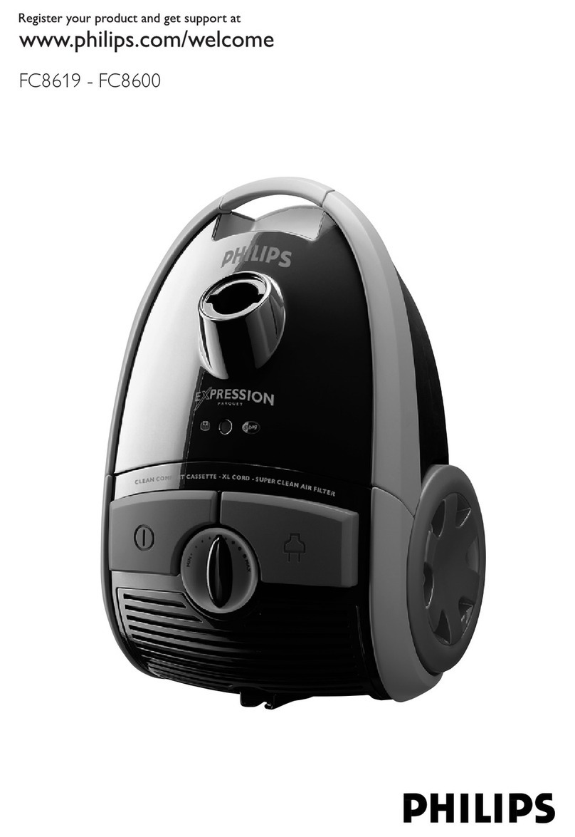 Philips FC8619 manual