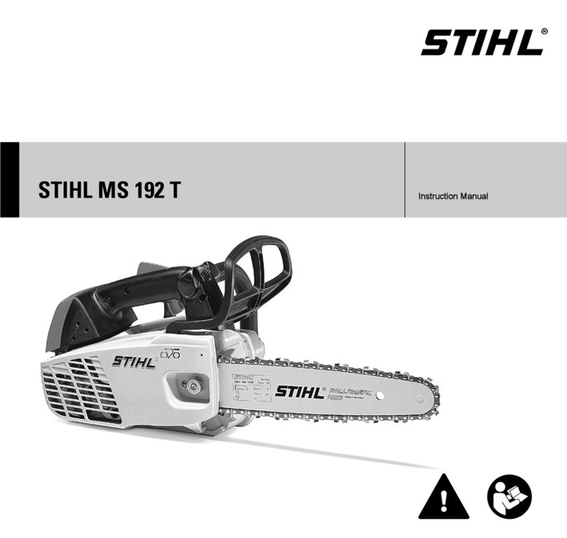 Stihl ms 192t instruction manual