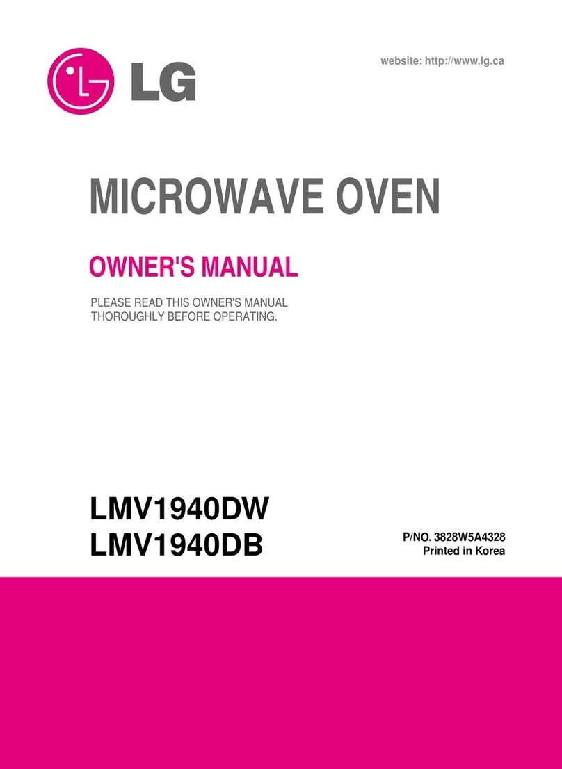 LG LMV1940DB User manual