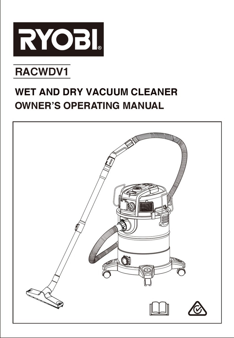 Ryobi RACWDV1 Operation manual