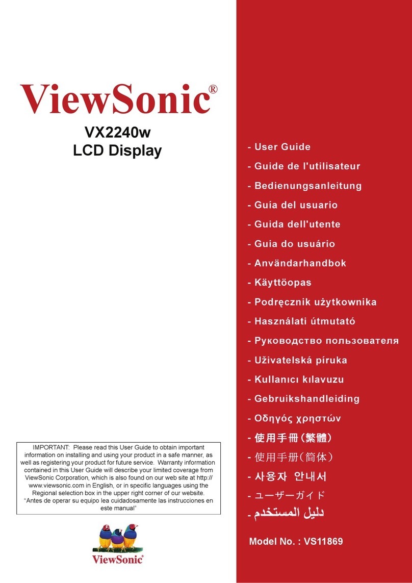 ViewSonic VS11869 User manual