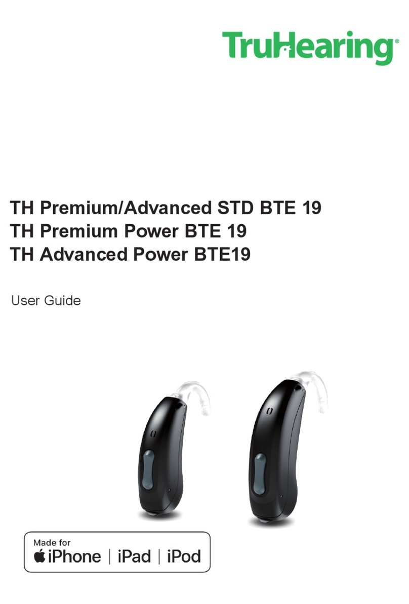 TruHearing TH Premium User manual
