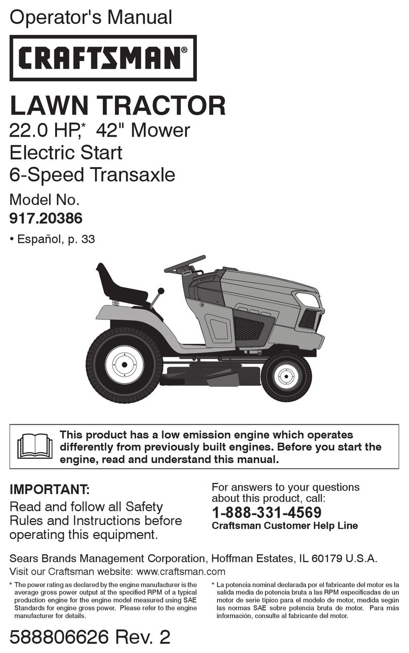 Craftsman 917.20386 Operator's manual