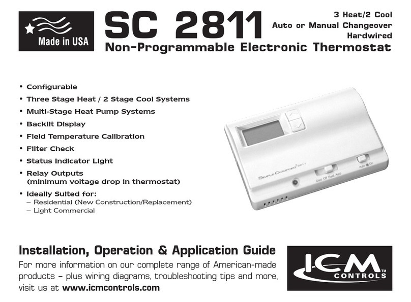 ICM Controls SC 2811 Installation, operation & application guide