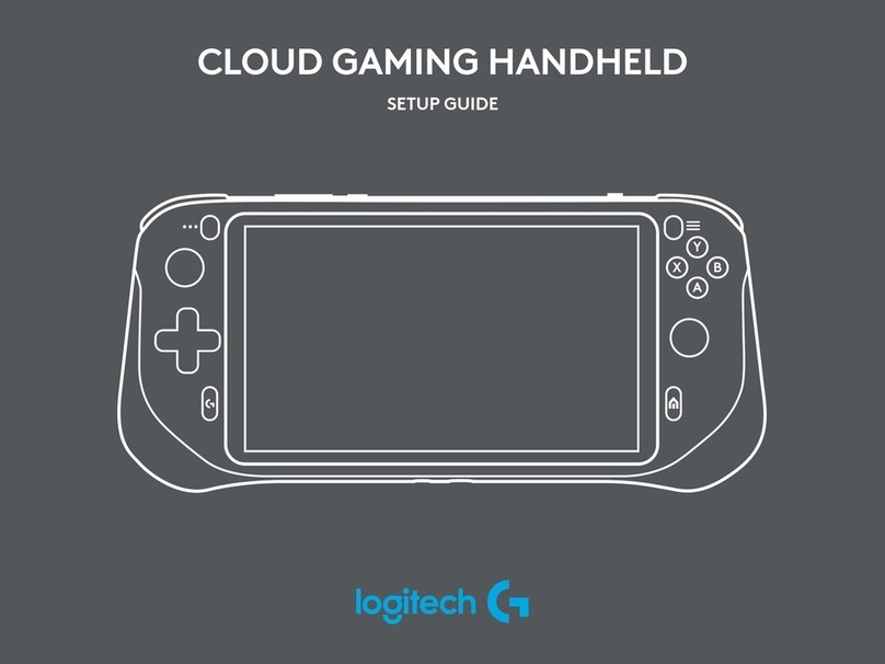 Logitech CLOUD GAMING HANDHELD User manual