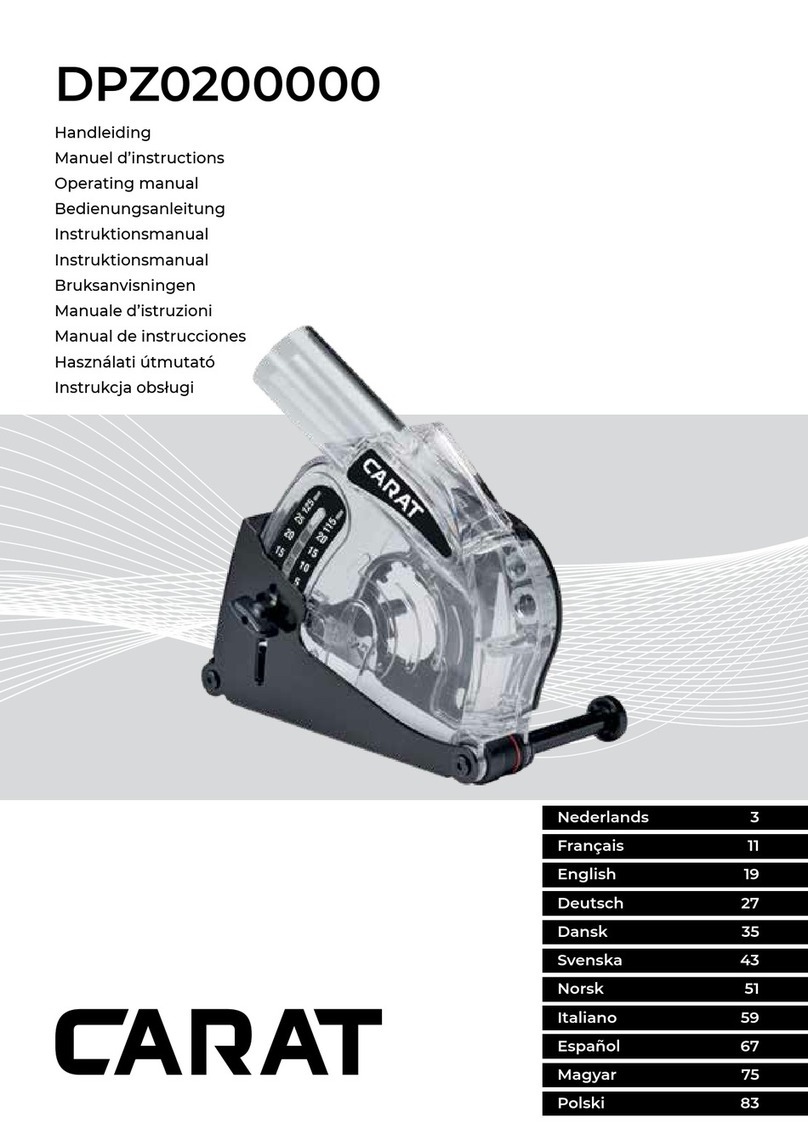 Carat DPZ0200000 operating manual