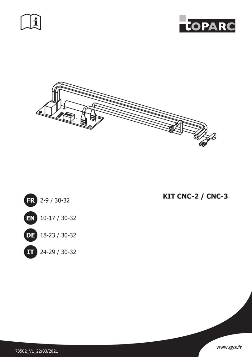 Toparc KIT CNC-2 manual