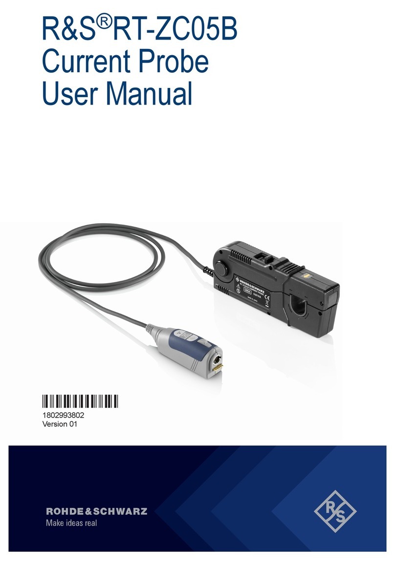 Rohde & Schwarz R&S RT-ZC05B user manual