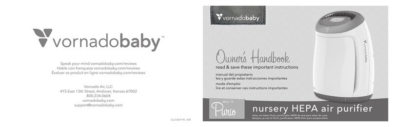 Vornadobaby Purio CL3-0619 Owner's handbook