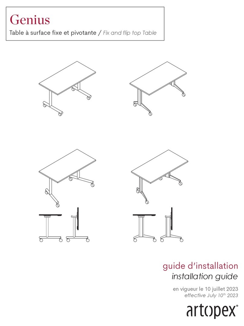 Artopex Genius User manual
