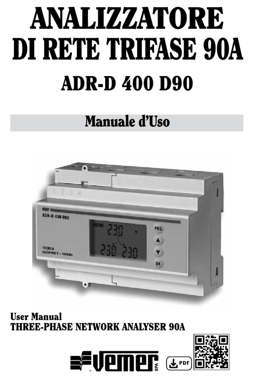 Vemer ADR-D 400 D90 user manual