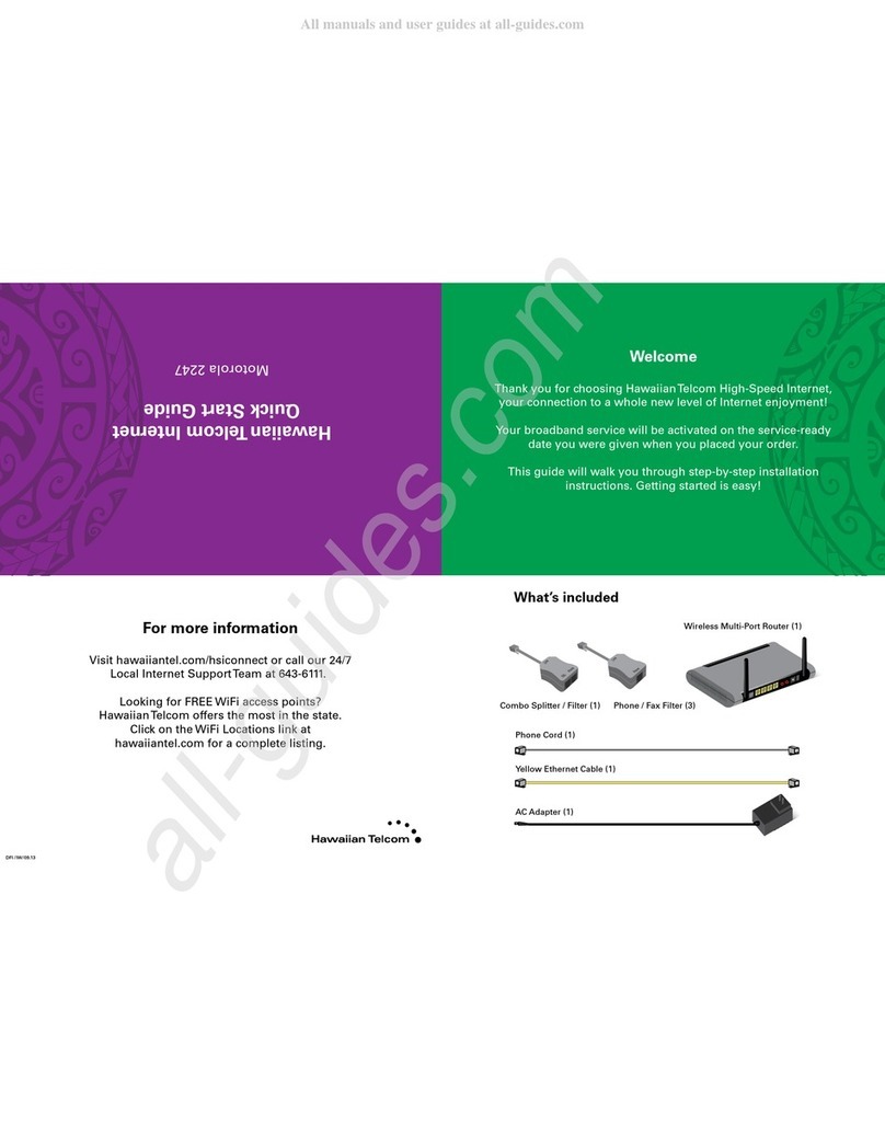 Motorola 2247 User manual