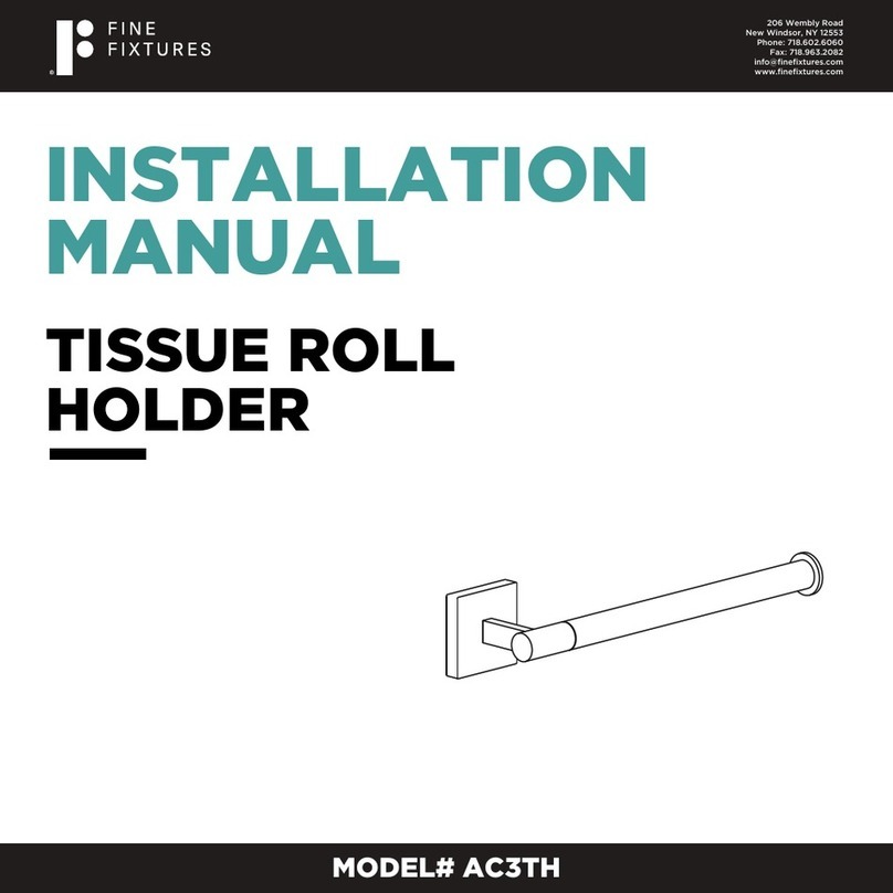 fine fixtures AC3TH installation manual