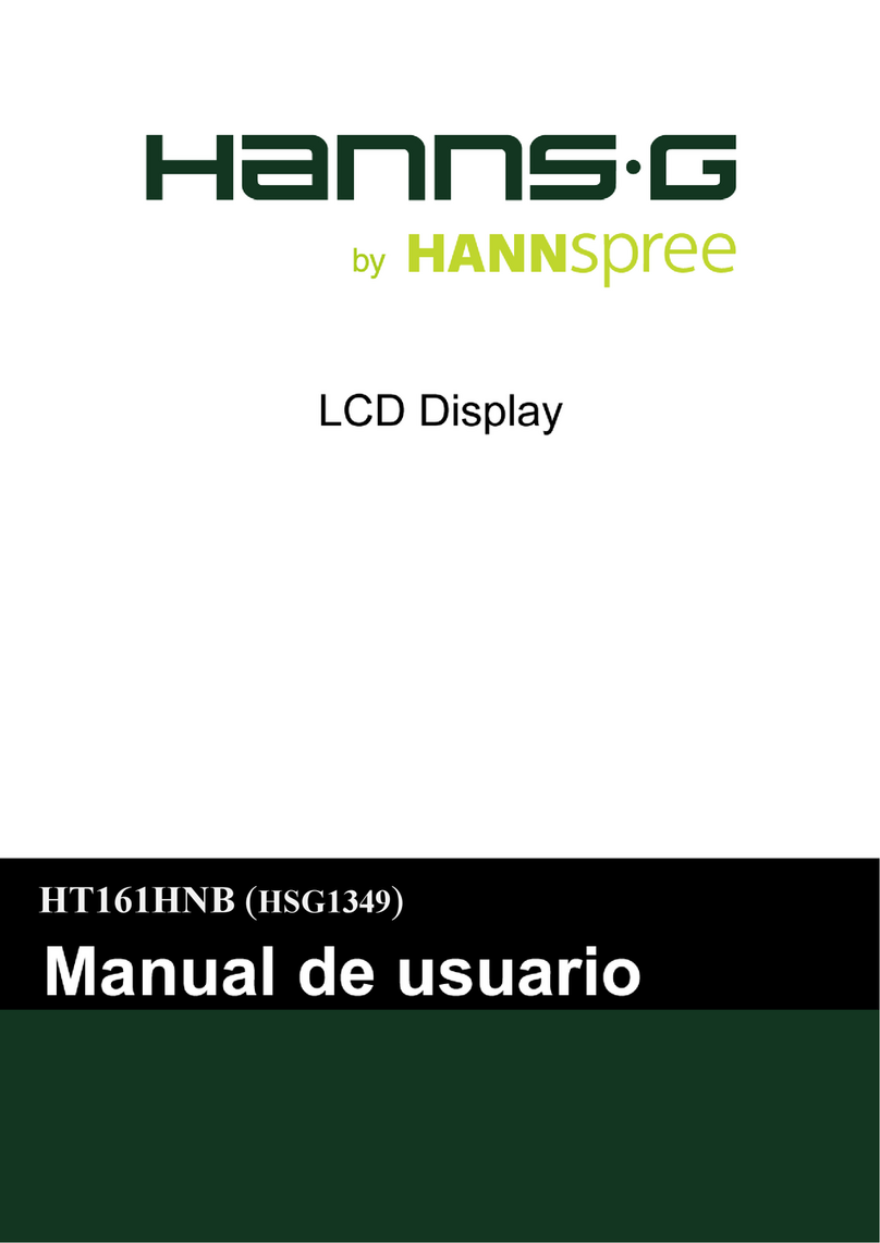 HANNspree Hanns.G HT161HNB User manual