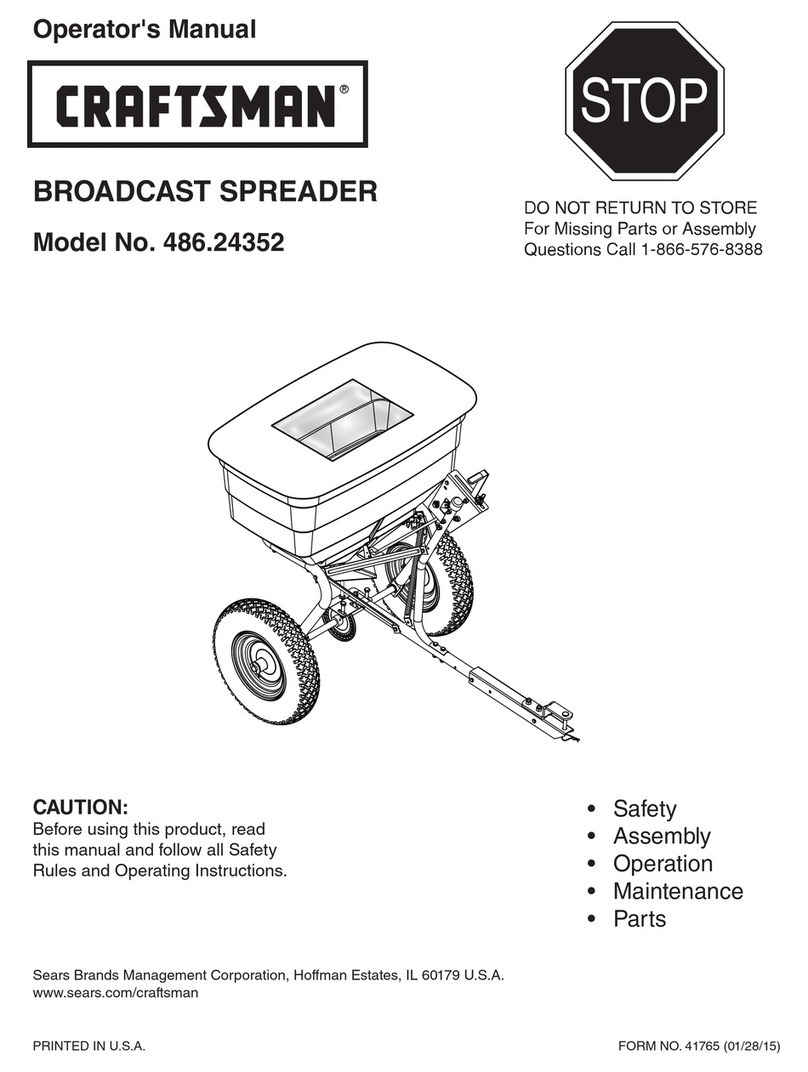 Craftsman 486.24352 User manual Craftsman 486.24352 User manual