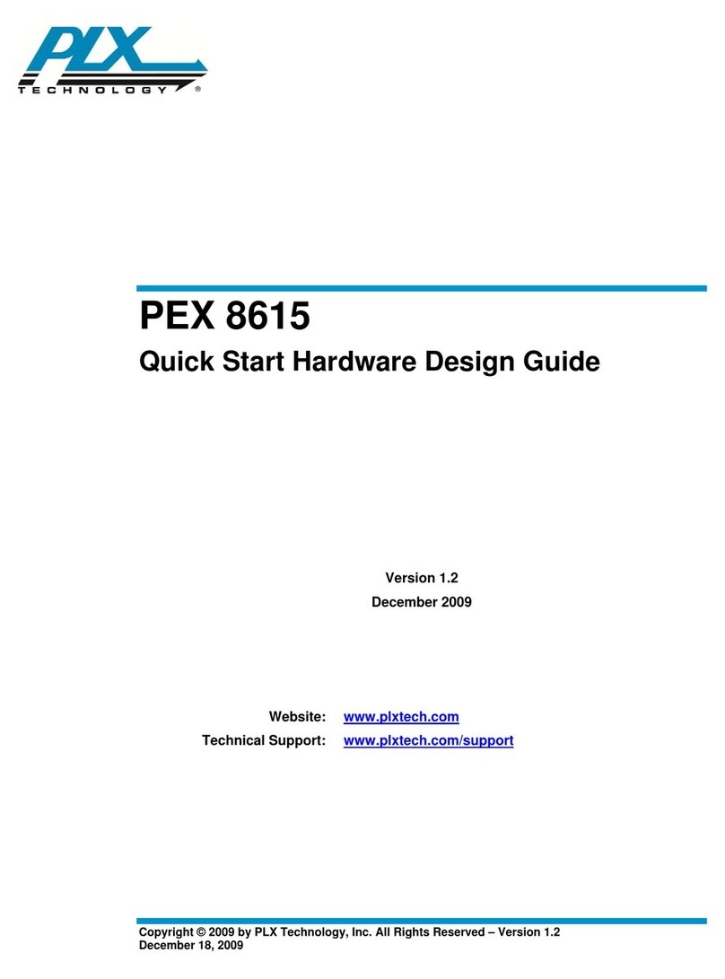 PLX Technology PEX 8615 User manual PLX Technology PEX 8615 User manual