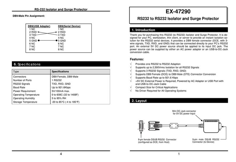 Exsys EX-47290 quick start guide