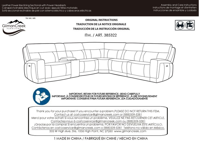 Gilman Creek 385322 Original instructions Gilman Creek 385322 Original instructions