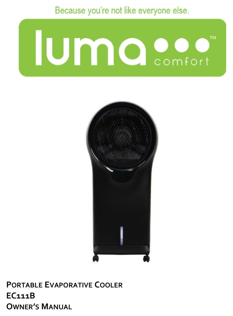 Luma EC111B owner's manual