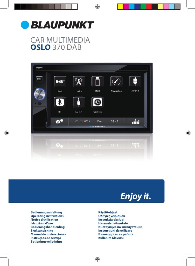 Blaupunkt OSLO 370 DAB operating instructions