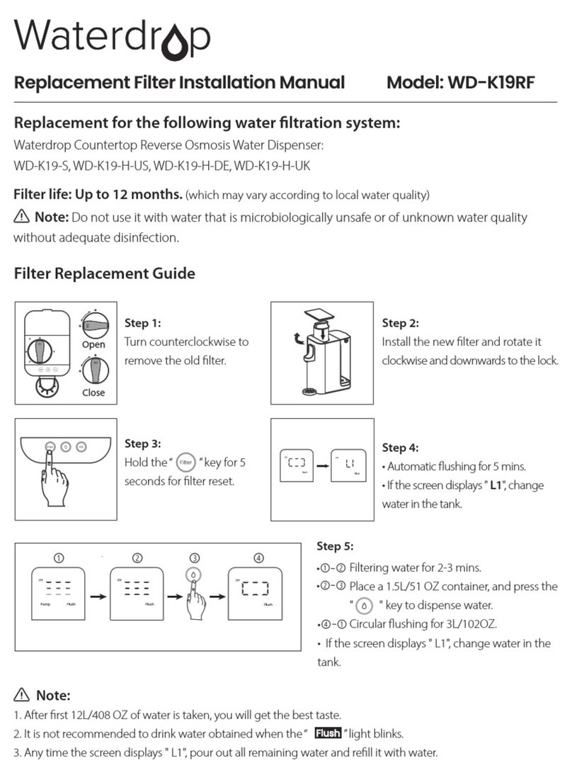 Waterdrop WD-K19RF installation manual