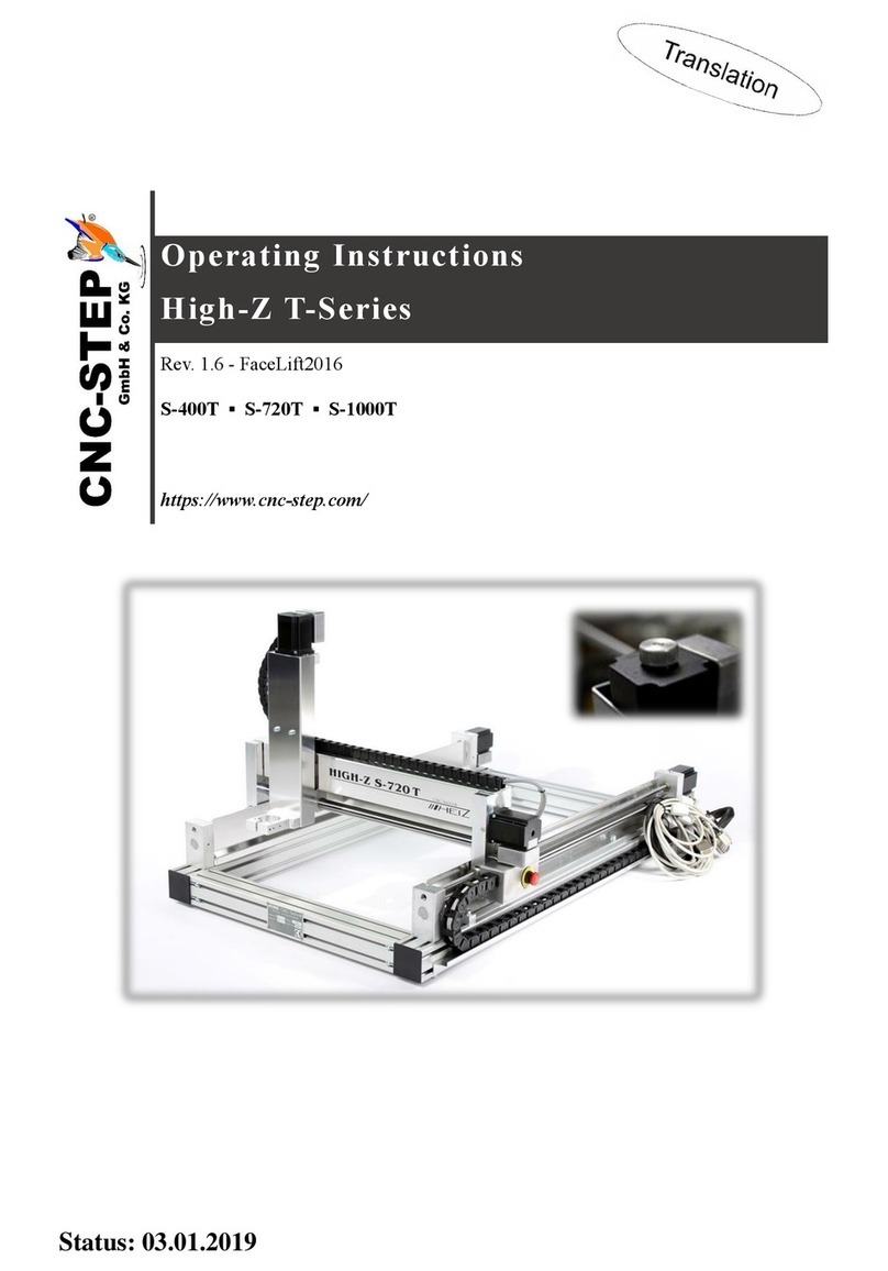 CNC-Step High-Z T-Series operating instructions