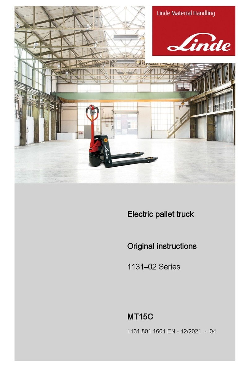 Linde 1131-02 Series User manual
