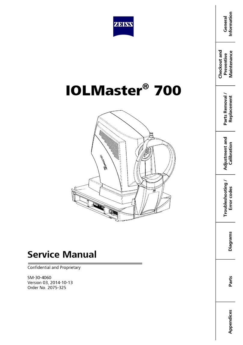 Zeiss IOLMaster 700 Service manual