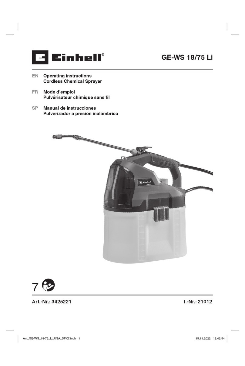 EINHELL GE-WS 18/75 Li operating instructions