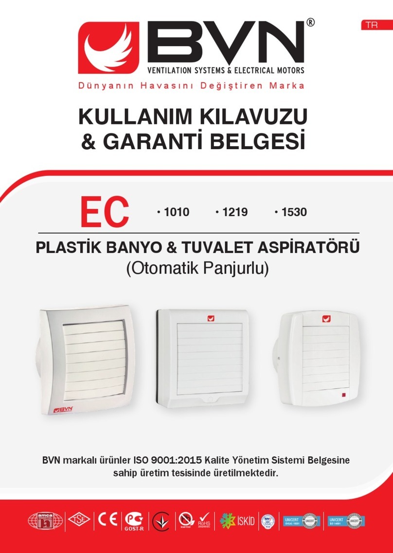 BVN EC 1010 manual