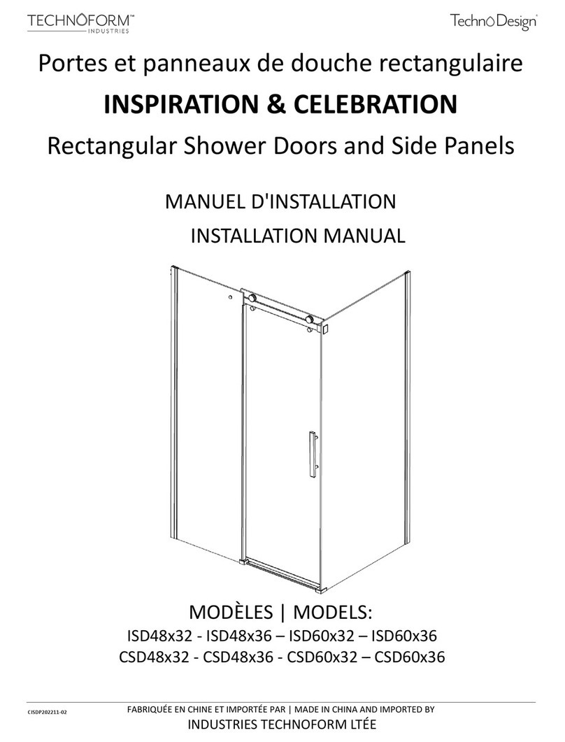 Technoform TechnoDesign ISD48x32 User manual