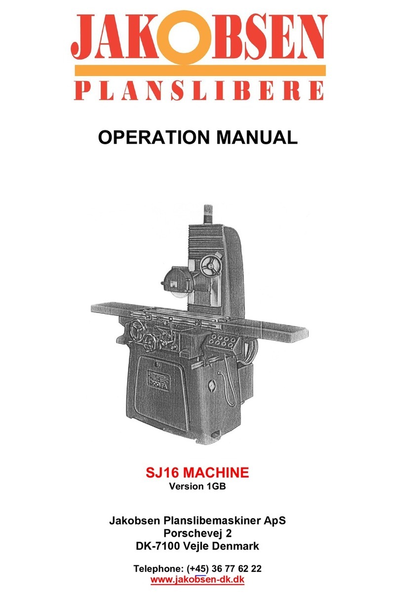 Jakobsen SJ16 Operation manual