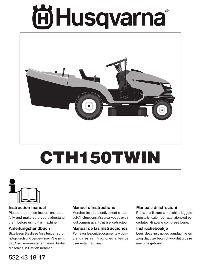 Husqvarna CTH150TWIN instruction manual